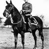 Black White Royal Canadian Mounted Police Diamond Painting