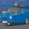 Blue Robin Reliant Diamond Painting