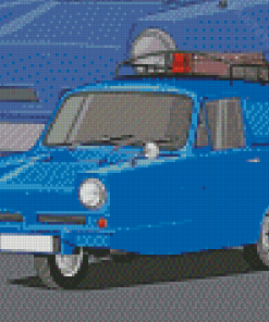 Blue Robin Reliant Diamond Painting