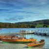 Boats In Coniston Water Lake Diamond Painting