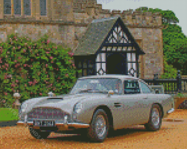 Bond Car Diamond Painting