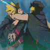 Boruto And Kawaki Naruto Characters Diamond Painting