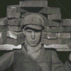 Brick Worker Diamond Painting