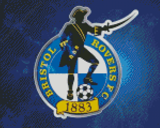 Bristol Rovers Logo Diamond Painting