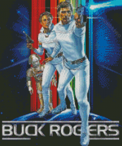 Buck Rogers Serie Poster Diamond Painting