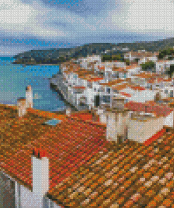 Cadaques Spain Town Diamond Painting