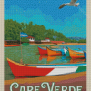 Cape Verde Poster Art Diamond Painting