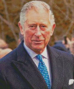 Charles III Diamond Painting