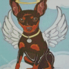 Chihuahua Angle Dog Diamond Painting