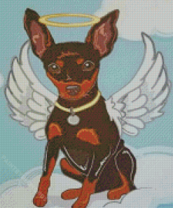 Chihuahua Angle Dog Diamond Painting