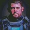 Chris Redfield Resident Evil Diamond Painting