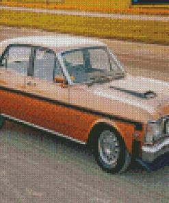 Classic Ford Xw Car Diamond Painting