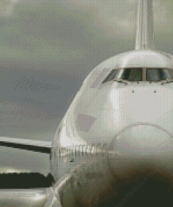 Close Up Boeing 747 Diamond Painting