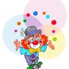 Clown The Juggler Diamond Painting