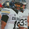 Colorado Buffaloes Footballer Diamond Painting