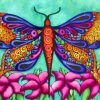 Colorful Whimsical Butterfly Diamond Painting