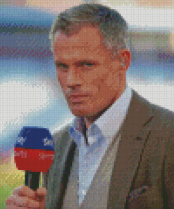 Commentator Jamie Carragher Diamond Painting