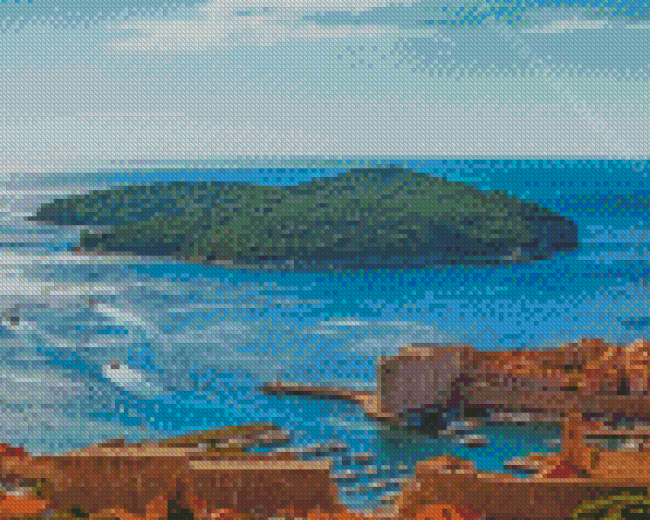 Croatia Lokrum Diamond Painting