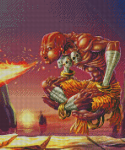 Dhalsim Diamond Painting