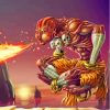 Dhalsim Diamond Painting