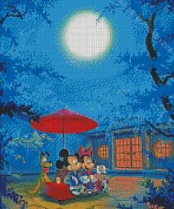 Disney Mickey And Minnie Japan Diamond Painting