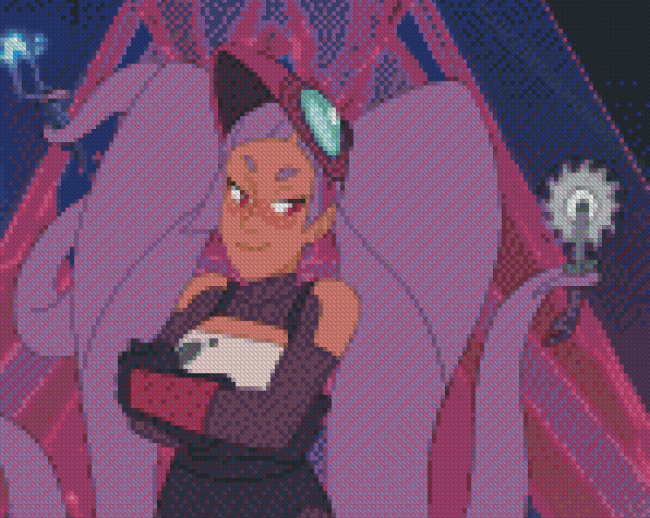 Disney She Ra Princess Of Power Entrapta Diamond Painting