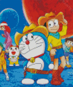 Doraemon Diamond Painting