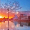 Dusseldorf Sunset Diamond Painting