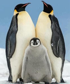 Emperor Penguin Diamond Painting