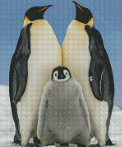 Emperor Penguin Diamond Painting