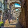 England Monastery Fountains Abbey Diamond Painting