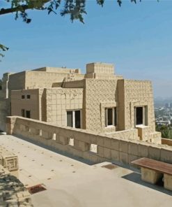 Ennis House In Los Angeles Diamond Painting