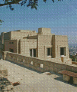 Ennis House In Los Angeles Diamond Painting