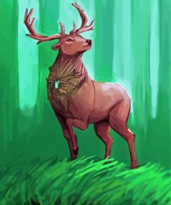 Fantasy Deer Art Diamond Painting