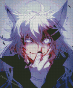 Fantasy Wolf Boy Diamond Painting