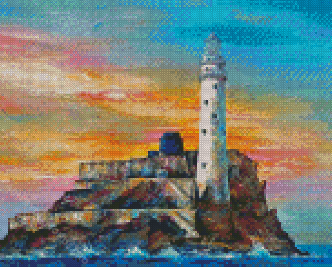 Fastnet Lighthouse Art Diamond Painting