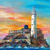 Fastnet Lighthouse Art Diamond Painting