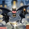 Fat Batman Hero Diamond Painting