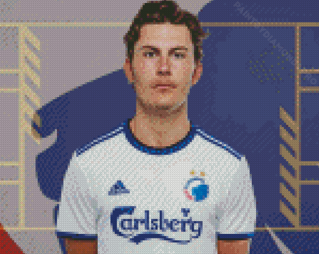 Fc Copenhagen Player Diamond Painting