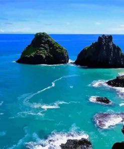 Fernando De Noronha Landscape Diamond Painting