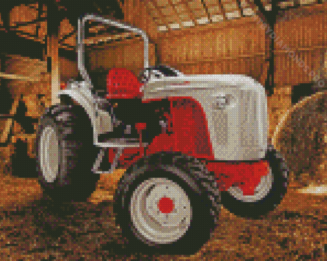 Ford 8N In The Barn Diamond Painting