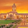 Fort Collins Colorado Temple Sunset Diamond Painting