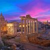 Forum Rome Museum At Sunset Diamond Painting