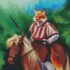 Fox And Horse Diamond Painting