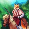 Fox And Horse Diamond Painting