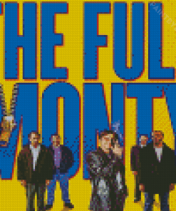 Full Monty Film Poster Diamond Painting