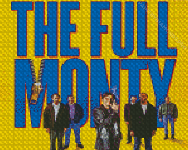 Full Monty Film Poster Diamond Painting