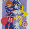 Futari Wa Pretty Cure Art Diamond Painting