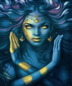 Goddess Of Night Diamond Painting