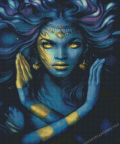 Goddess Of Night Diamond Painting